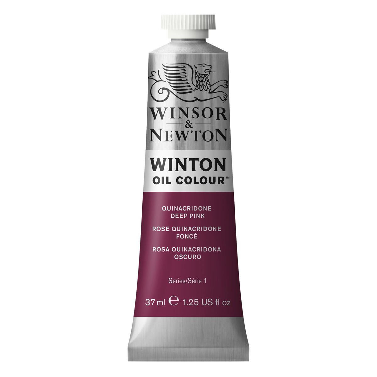 WINTON OIL COLOR 37ml QUINACRIDONE DEEP PINK