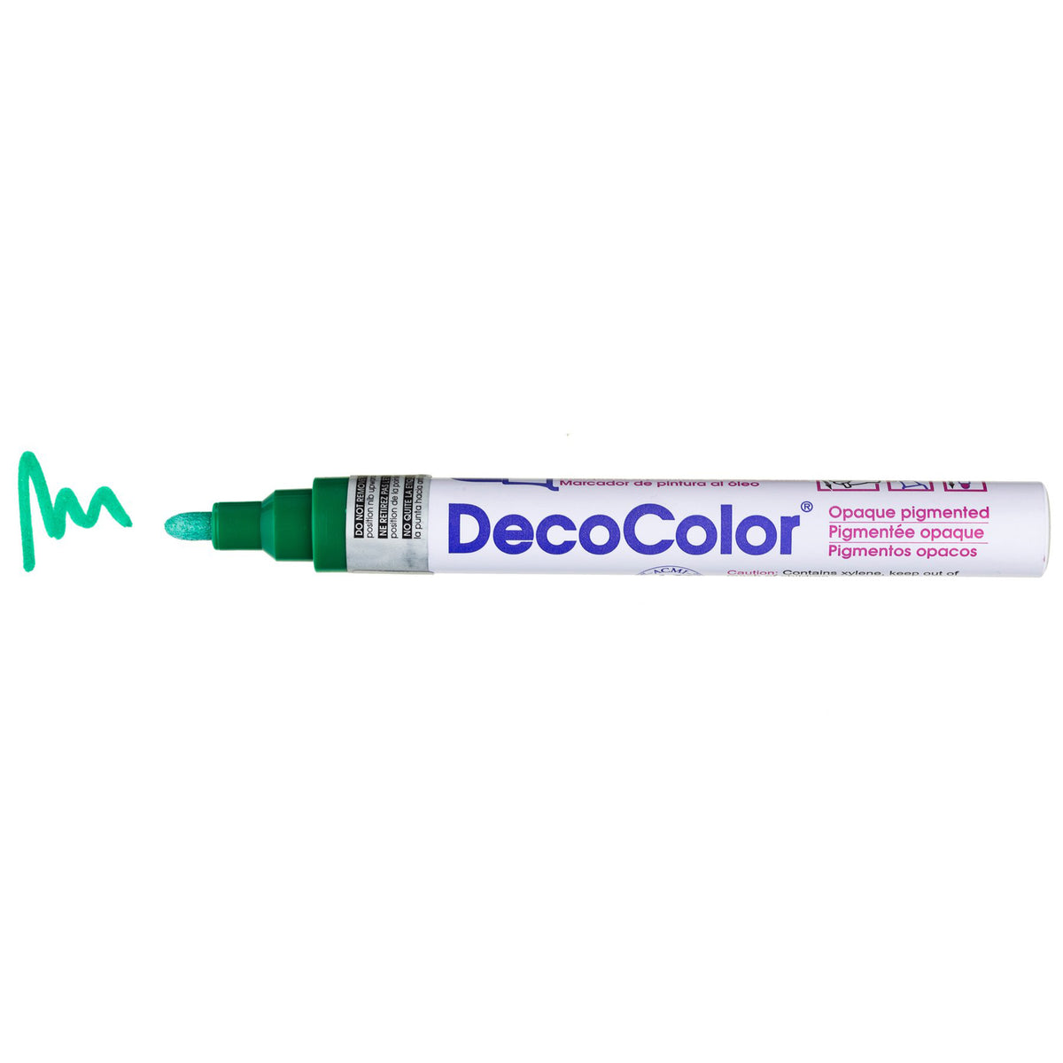 DECOCOLOR PAINT MARKER BROAD POINT GREEN