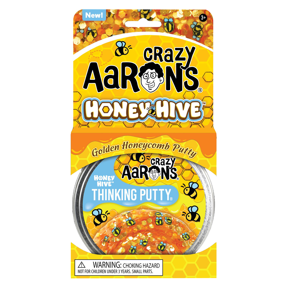 TRENDSETTERS THINKING PUTTY 4&quot; HONEY HIVE