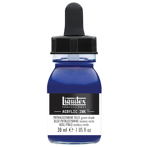 LIQUITEX INK 30ml PHTHALOCYANINE BLUE GREEN SHADE