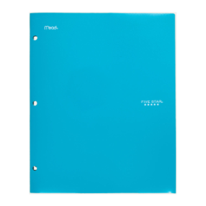FIVE STAR 2-POCKET PLASTIC FOLDER AND FILE