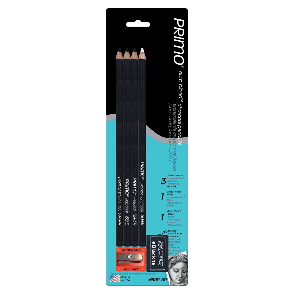 General's Charcoal Pencil Set - Artist & Craftsman Supply