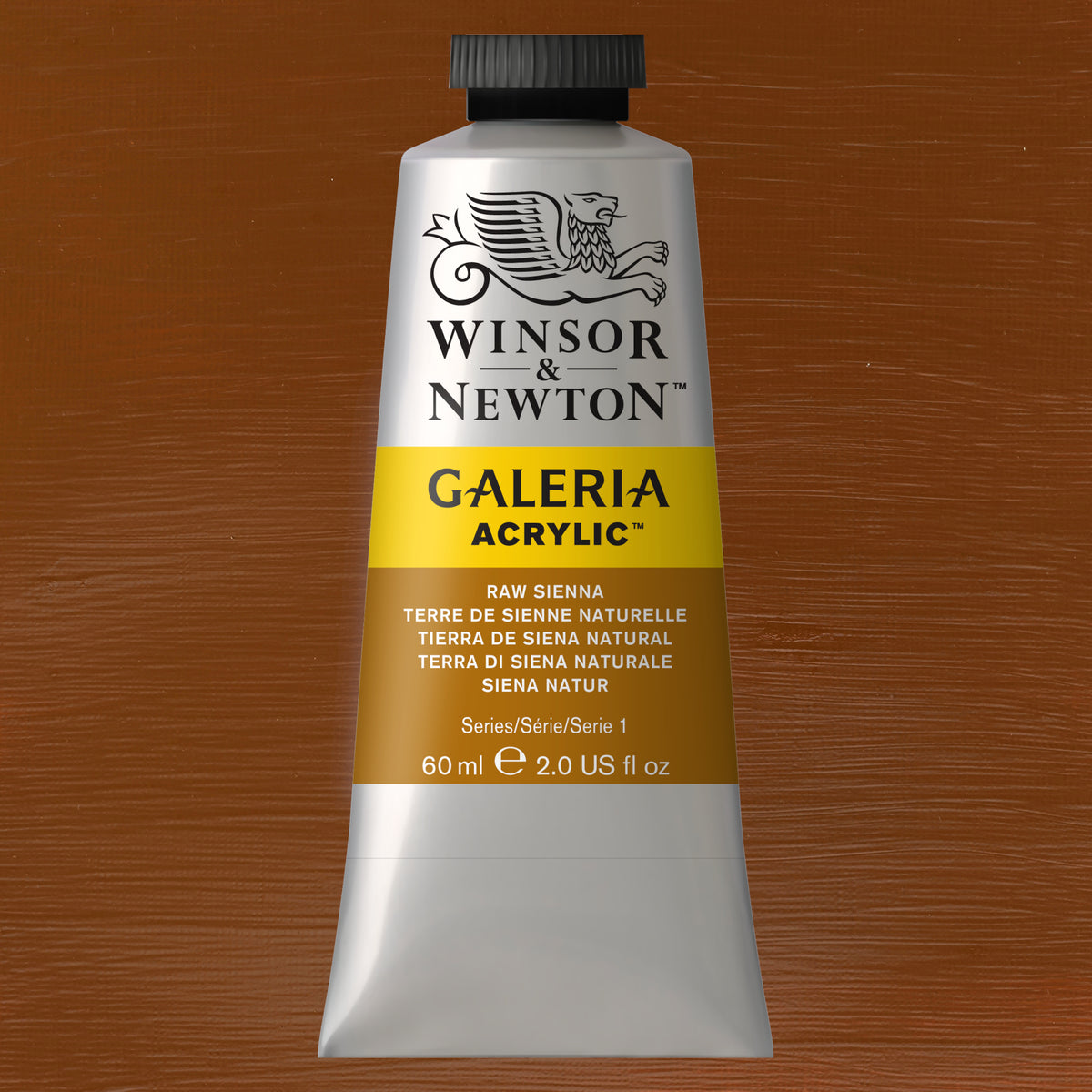 W&amp;N GALERIA ACRYLICS RAW SIENNA 60ml