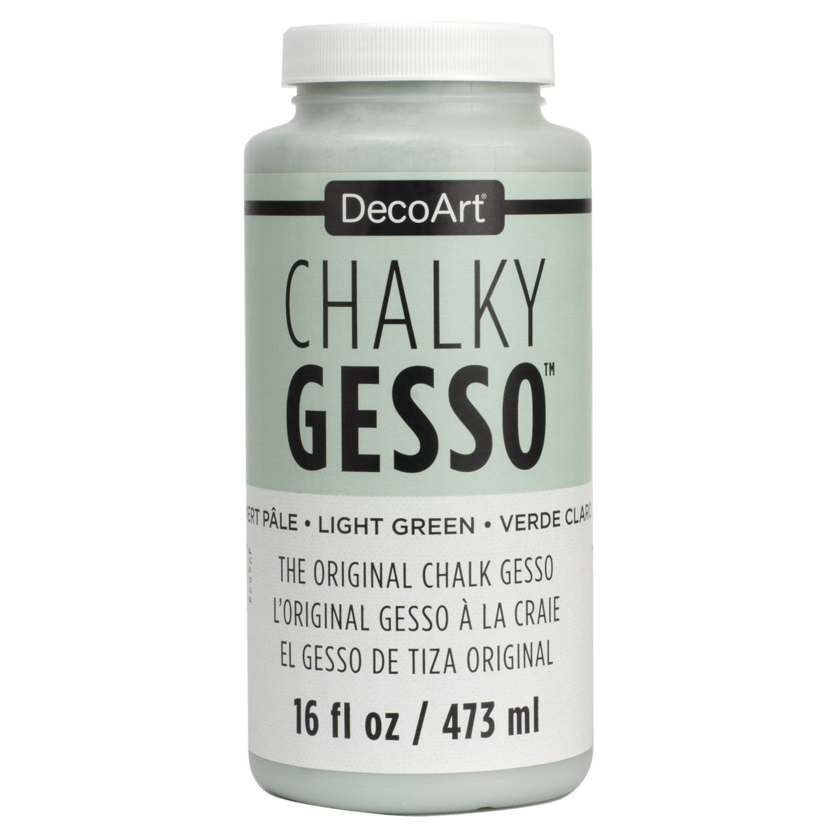 CHALKY GESSO 16oz LIGHT GREEN
