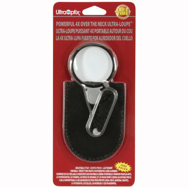 4X OVER THE NECK LOUPE MAGNIFIER