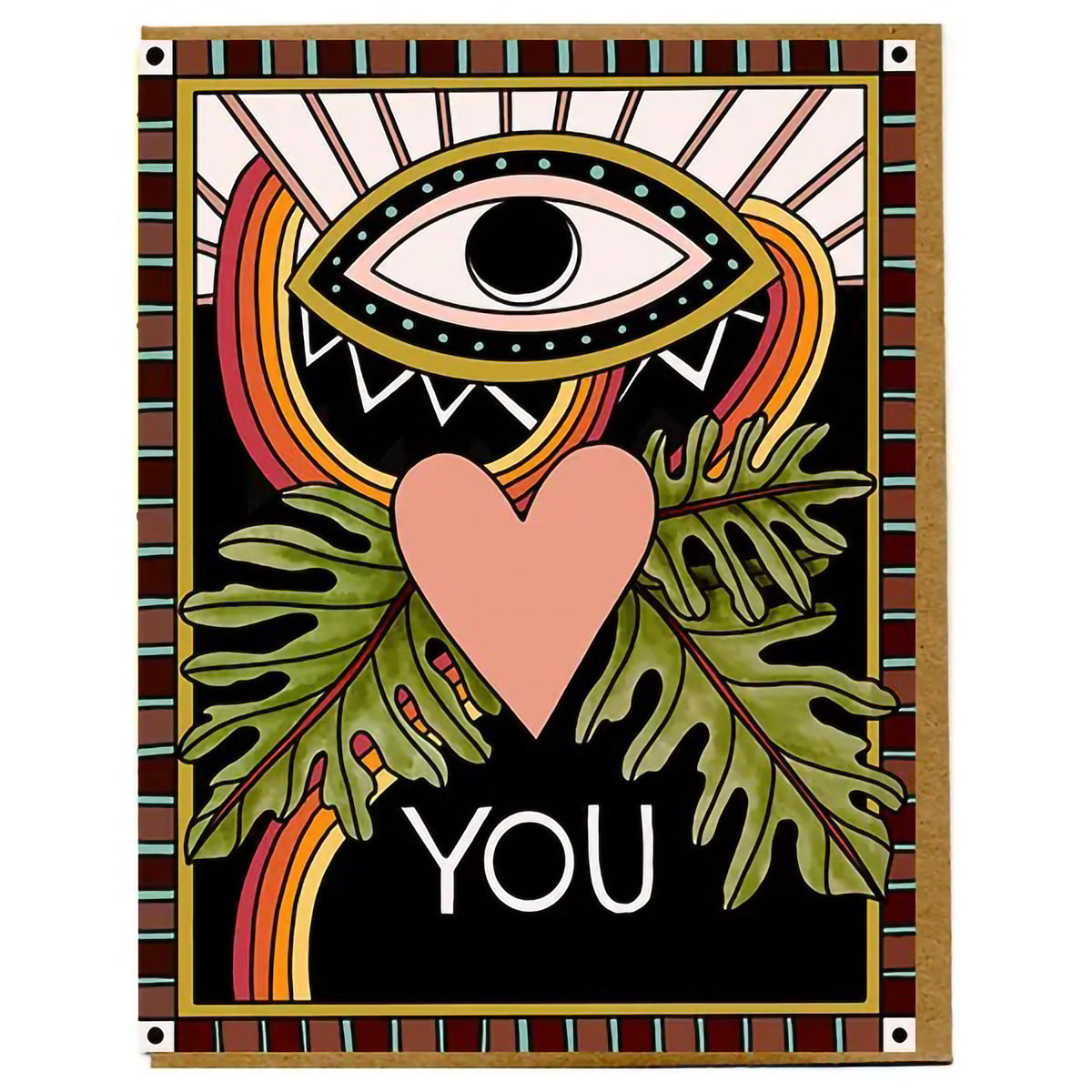 BANNER CARD - EYE LOVE YOU