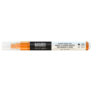 LIQUITEX PAINT MARKER FINE CADMIUM ORANGE