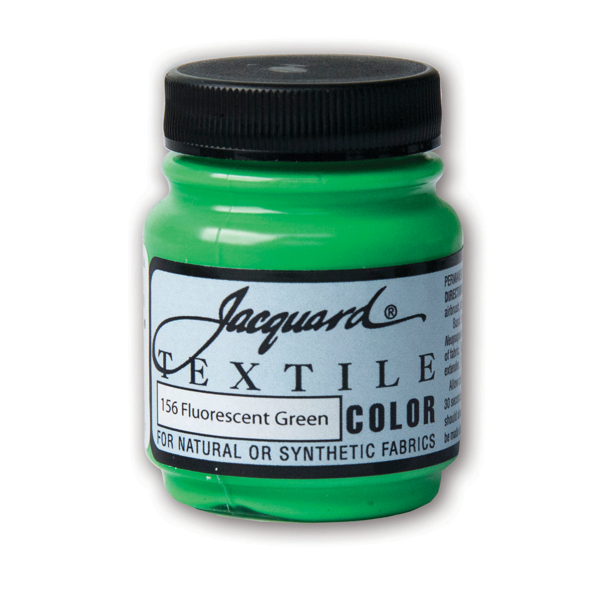 TEXTILE PAINT 2.25oz #156 FLUORESCENT GREEN