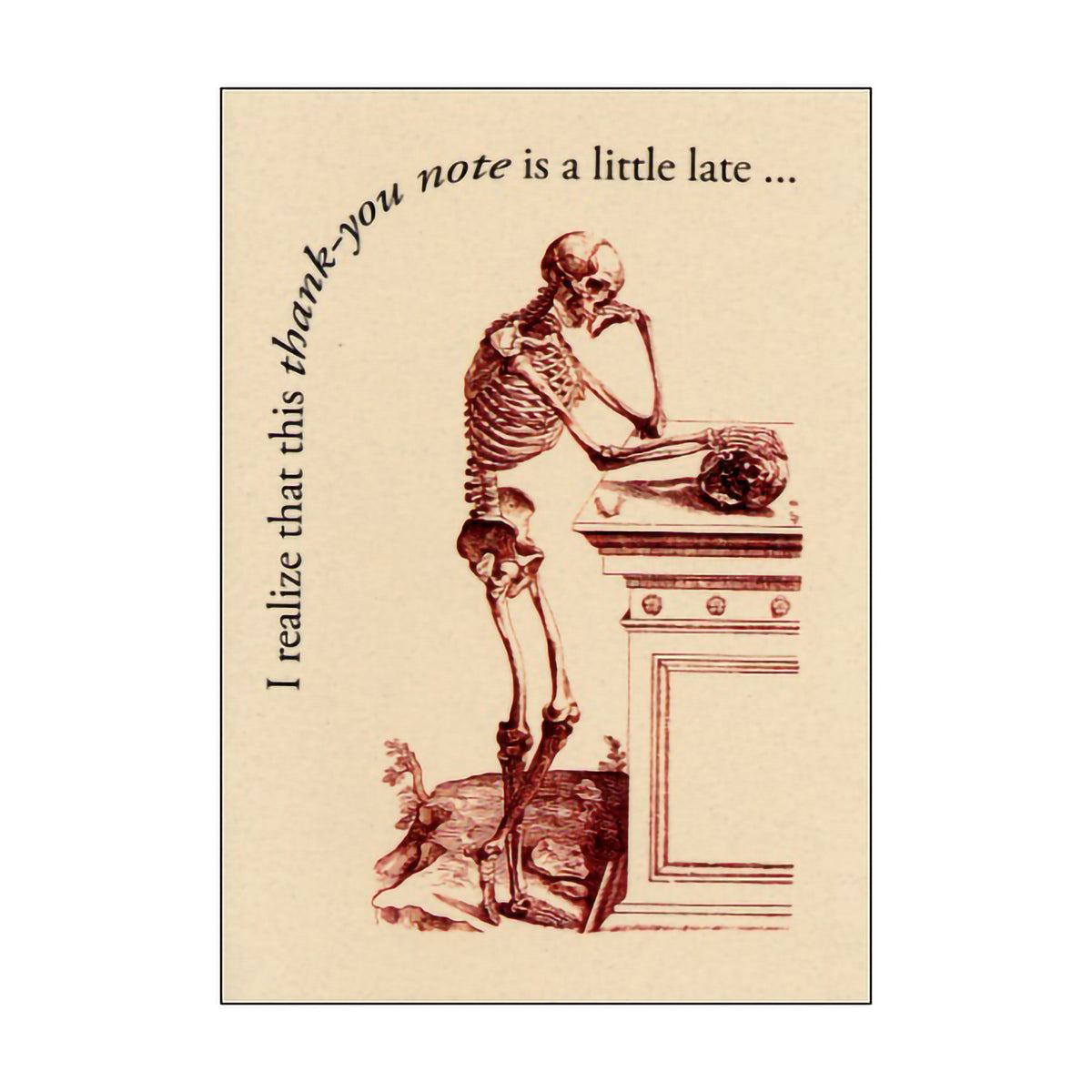 ARCHELAUS CARD CONTEMPLATING ETERNITY