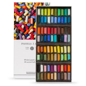 SENNELIER HALF SOFT PASTEL SET/80
