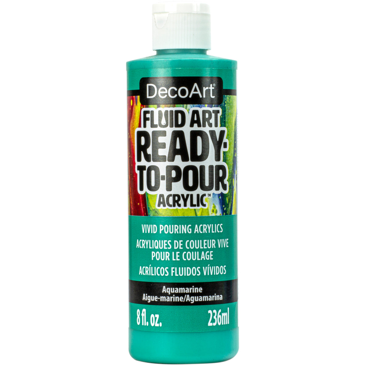 FLUIDART 8oz AQUAMARINE