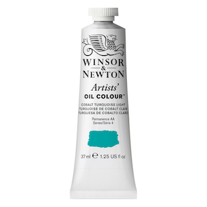 W&amp;N ARTISTS&#39; OIL COLOR COBALT TURQUOISE LIGHT 37ml