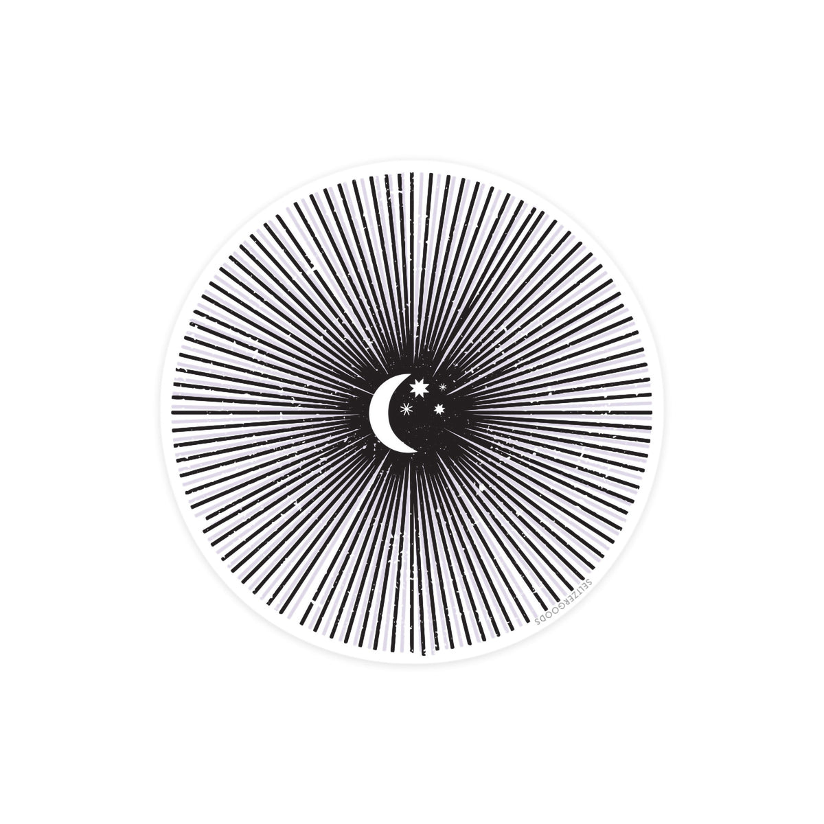 MATTE STICKERS - MOON BURST