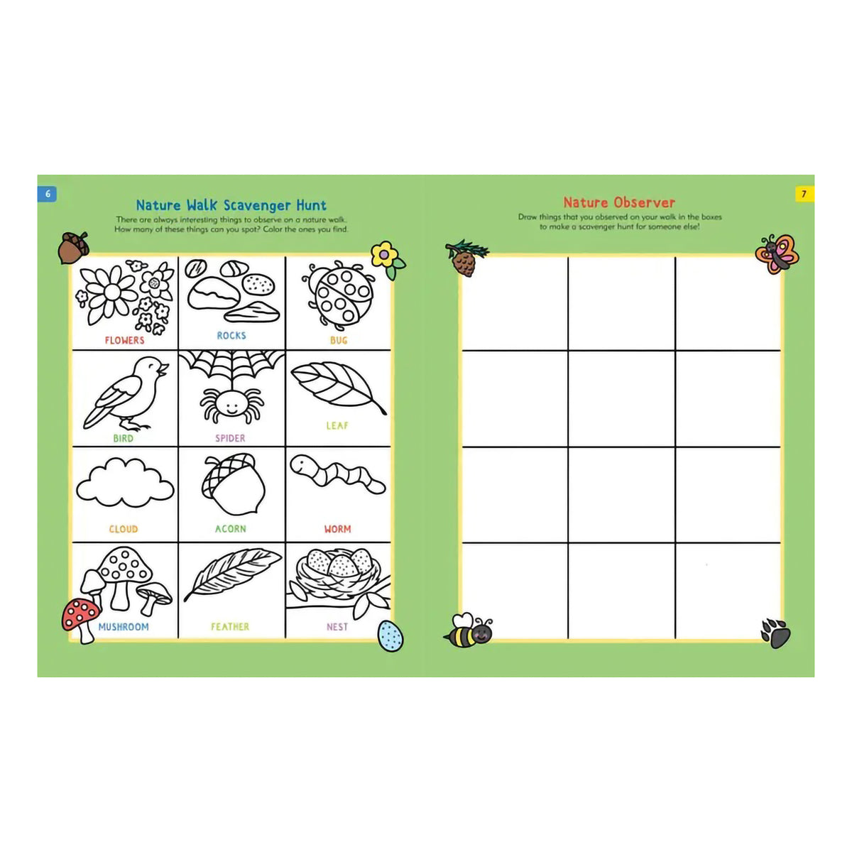 KIDS ACTIVITY BOOK - NATURE EXPLORER&#39;S