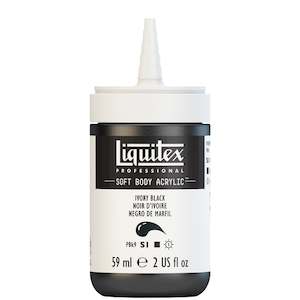 SOFT BODY 59ml JAR IVORY BLACK