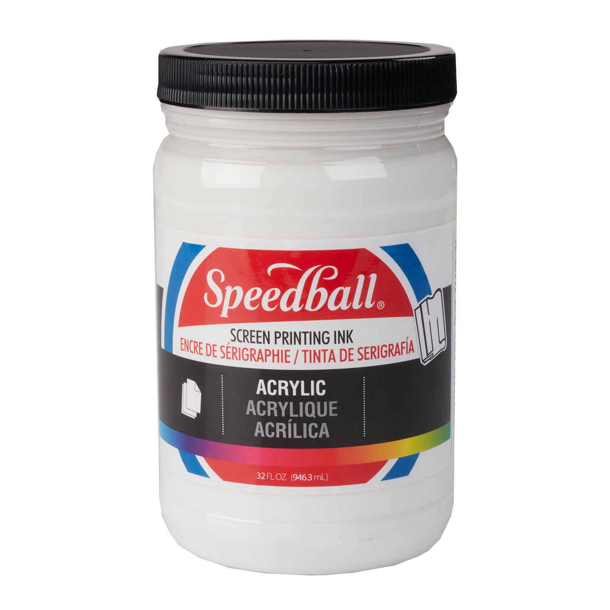 ACRYLIC SCREEN PRINTING INK 32oz WHITE