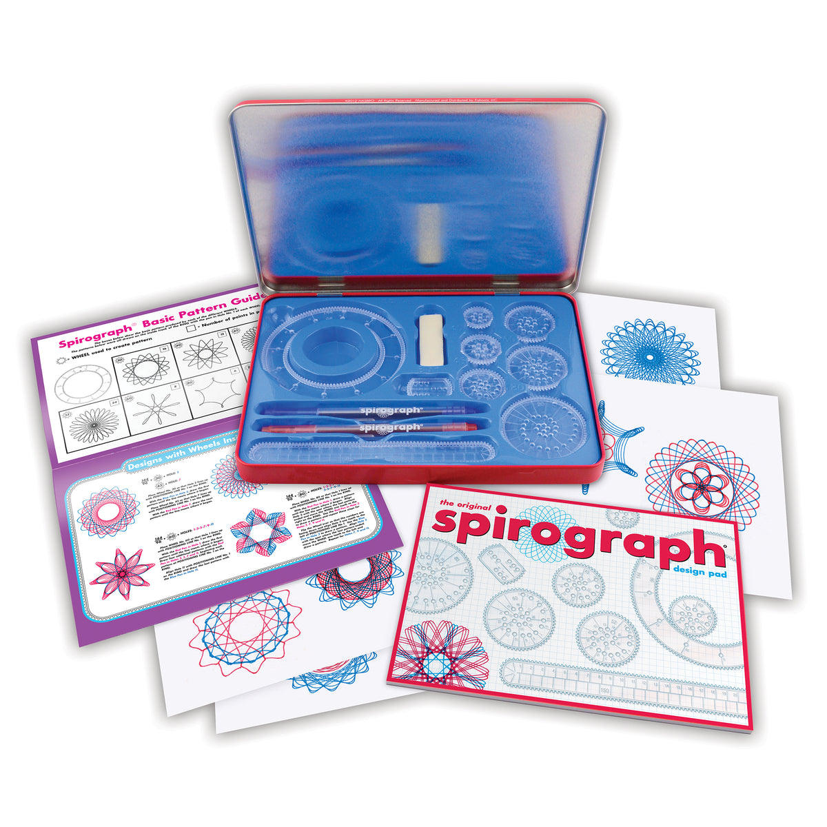 SPIROGRAPH DESIGN TIN SET