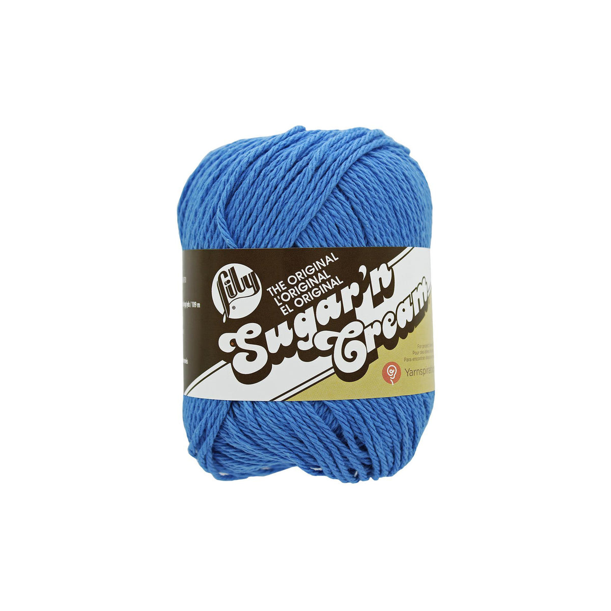 SUGAR N&#39; CREAM YARN 2.5&quot;oz BLUEBERRY