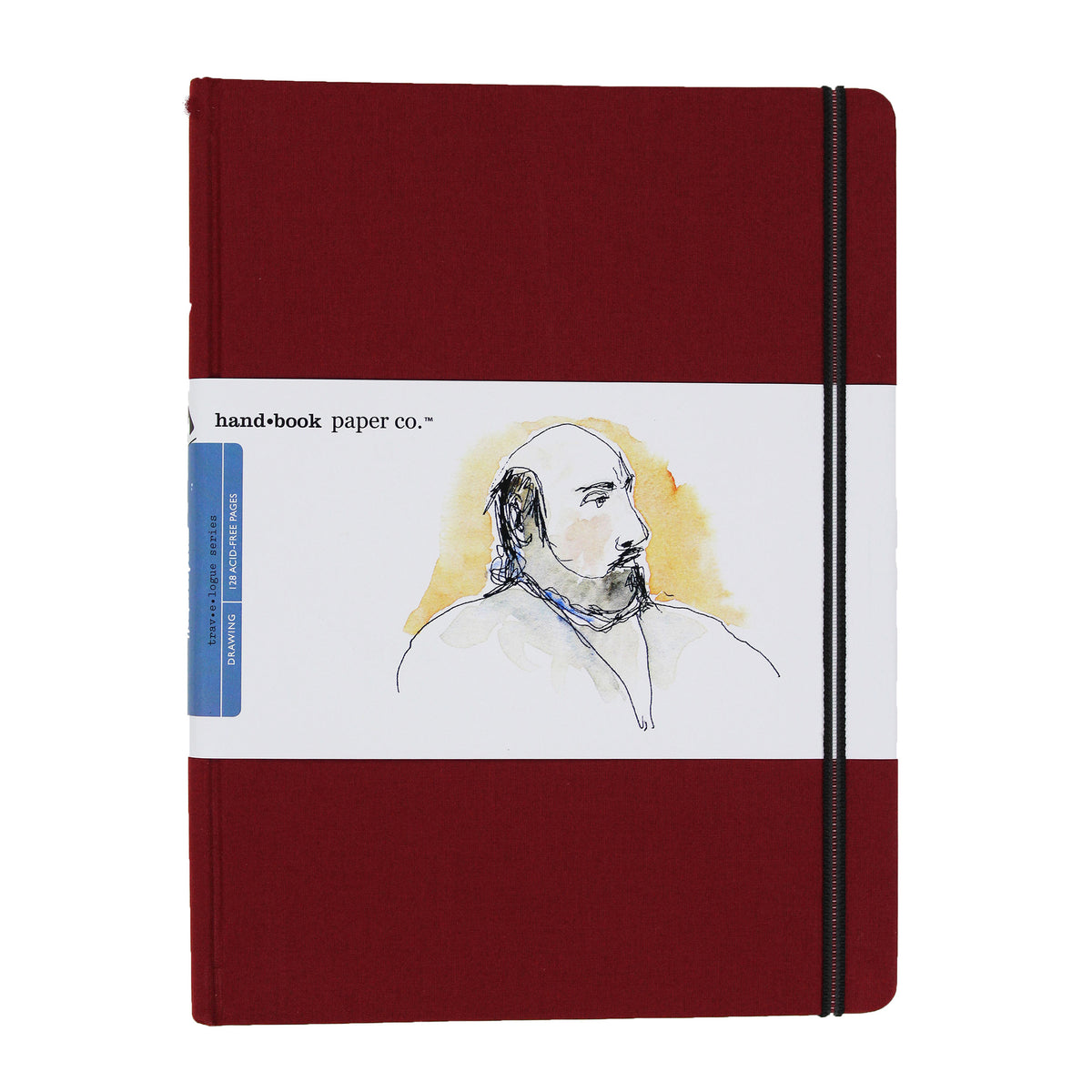 TRAVELOGUE JOURNAL PORTRAIT 10.5X8.25 RED
