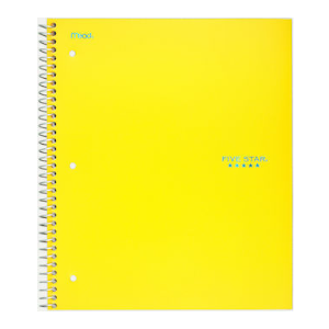 FIVE STAR NOTEBOOK TREND 3-SUBJECT