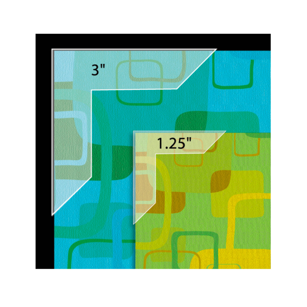 ARCHIVAL MOUNTING CORNERS FULL VIEW 3&#39;&#39;