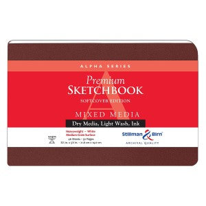 ALPHA SKETCHBOOK SOFTCOVER 5.5x3.5