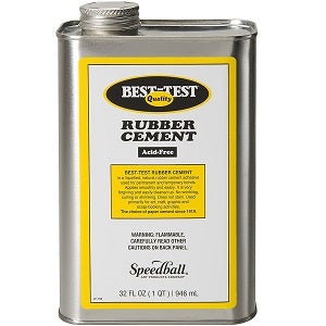 BEST-TEST RUBBER CEMENT 32oz
