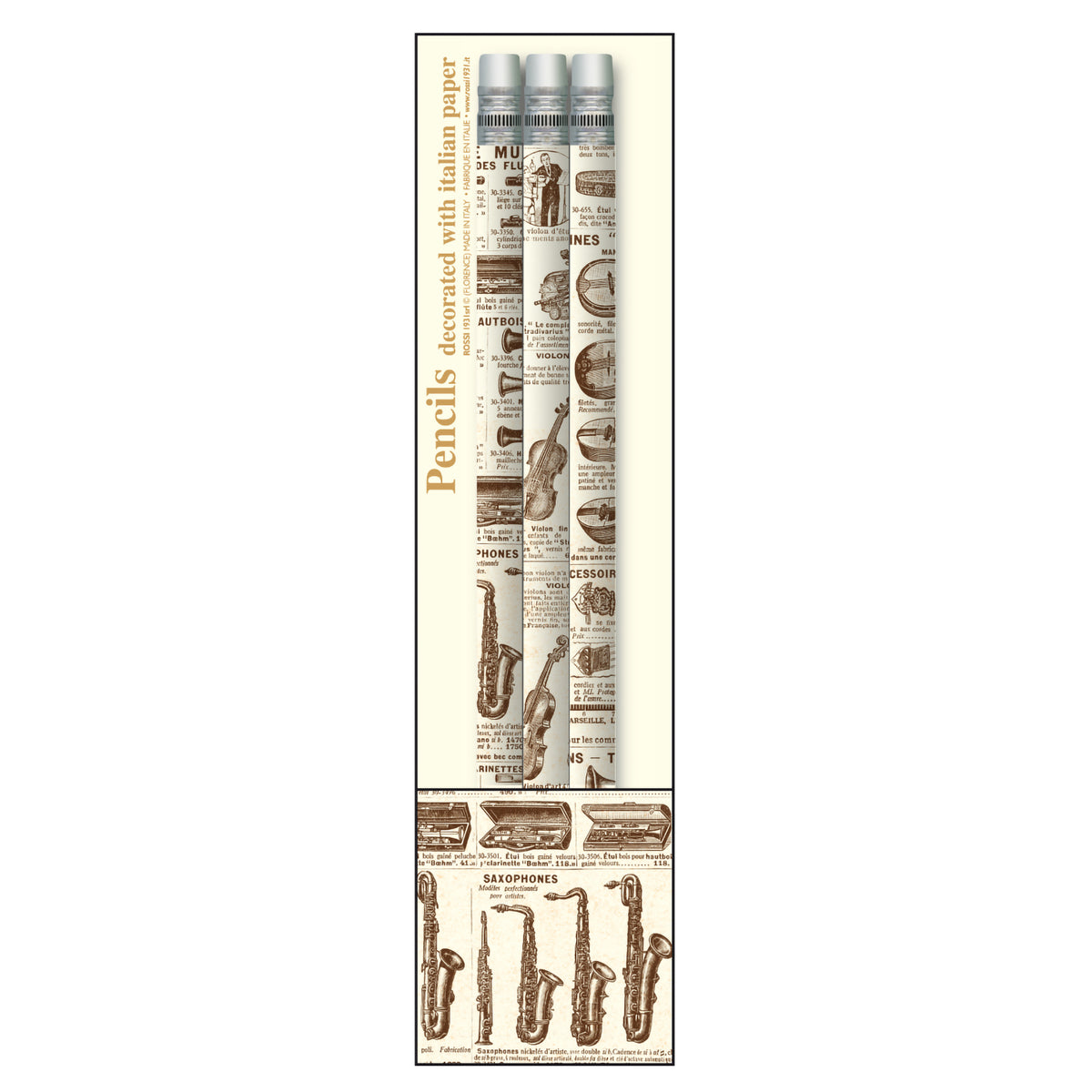 ITALIAN PENCIL SET/3 INSTRUMENTS