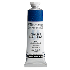 WILLIAMSBURG 37ml SAFFLOWER CERULEAN BLUE FRENCH