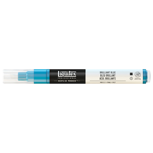 LIQUITEX PAINT MARKER FINE BRILLIANT BLUE
