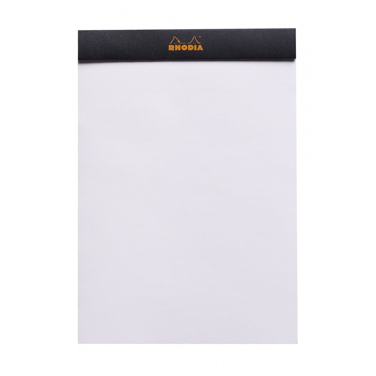 RHODIA BLACK BLANK PAD 6x8.25