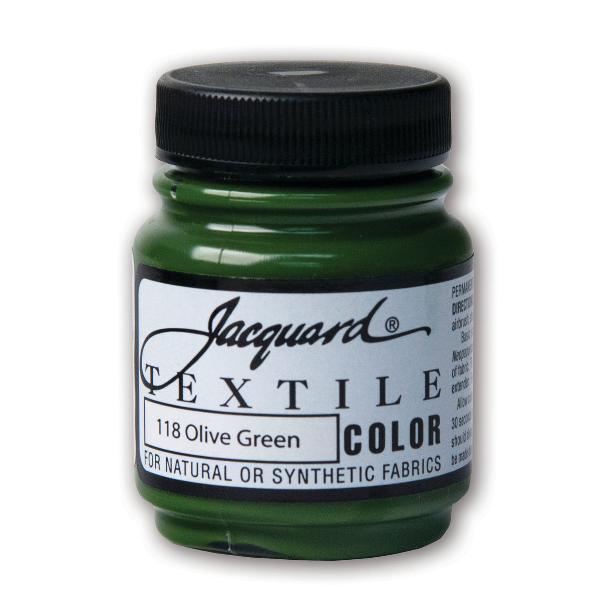 TEXTILE PAINT 2.25oz #118 OLIVE GREEN