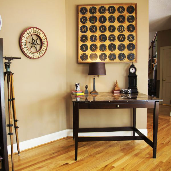 VANGUARD TABLE 28&quot; X 42 MARBLED TOP