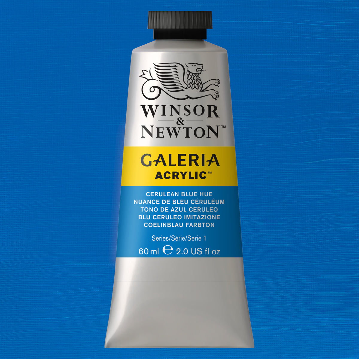 W&amp;N GALERIA ACRYLICS CERULEAN BLUE HUE 60ml