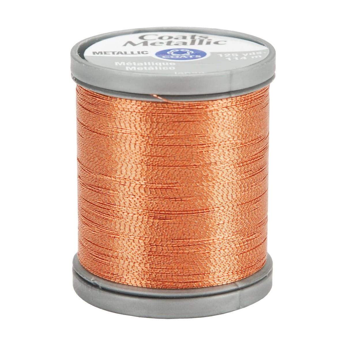 METALLIC THREAD 125yd COPPER