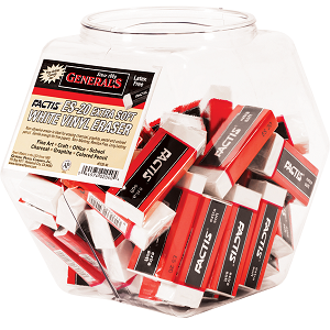 FACTIS WHITE VINYL ERASER