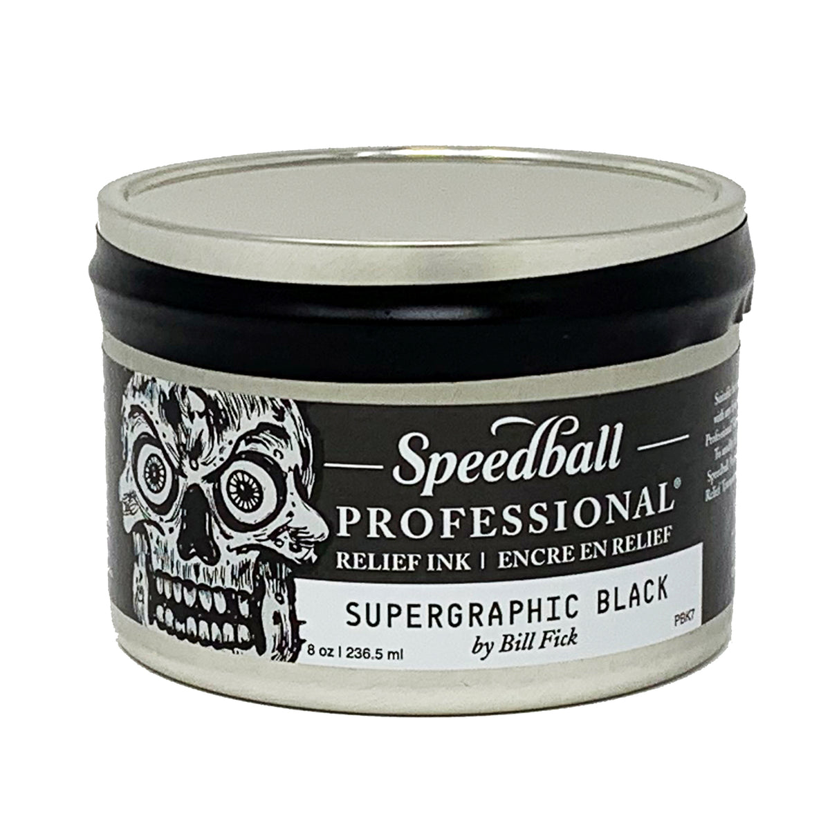 PROFESSIONAL RELIEF INK SUPERGRAPHIC BLACK 8oz