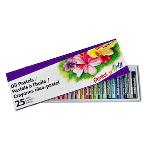 PENTEL OIL PASTELS SET/25