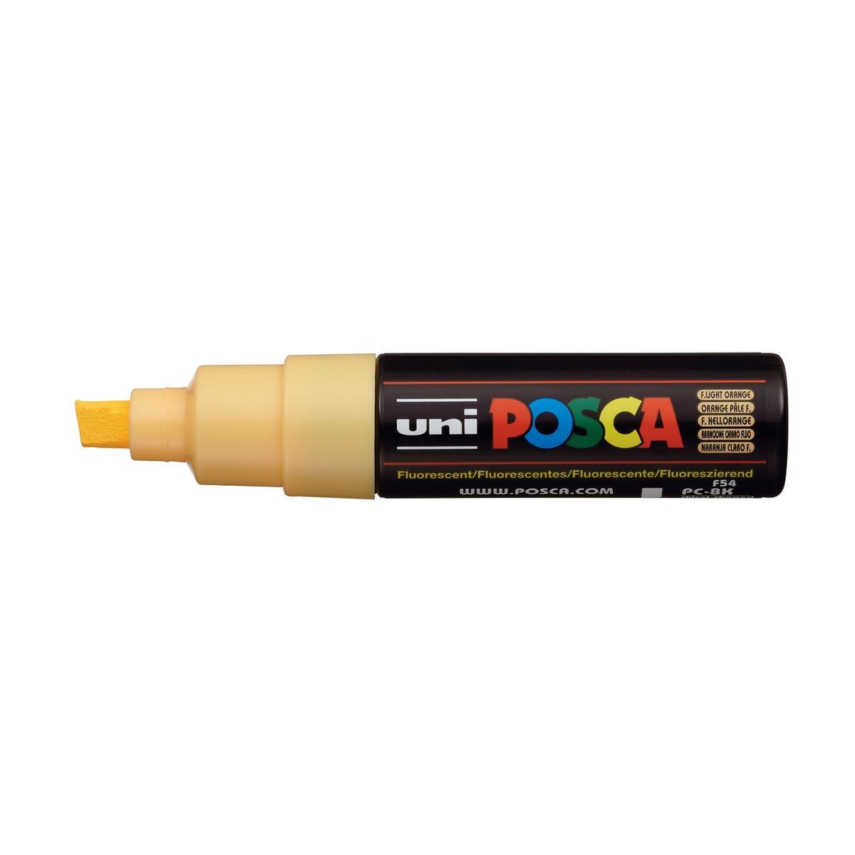 POSCA PAINT MARKER PC-8K BROAD FLUORESCENT LIGHT ORANGE