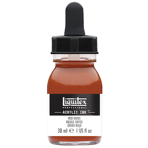 LIQUITEX INK 30ml RED OXIDE