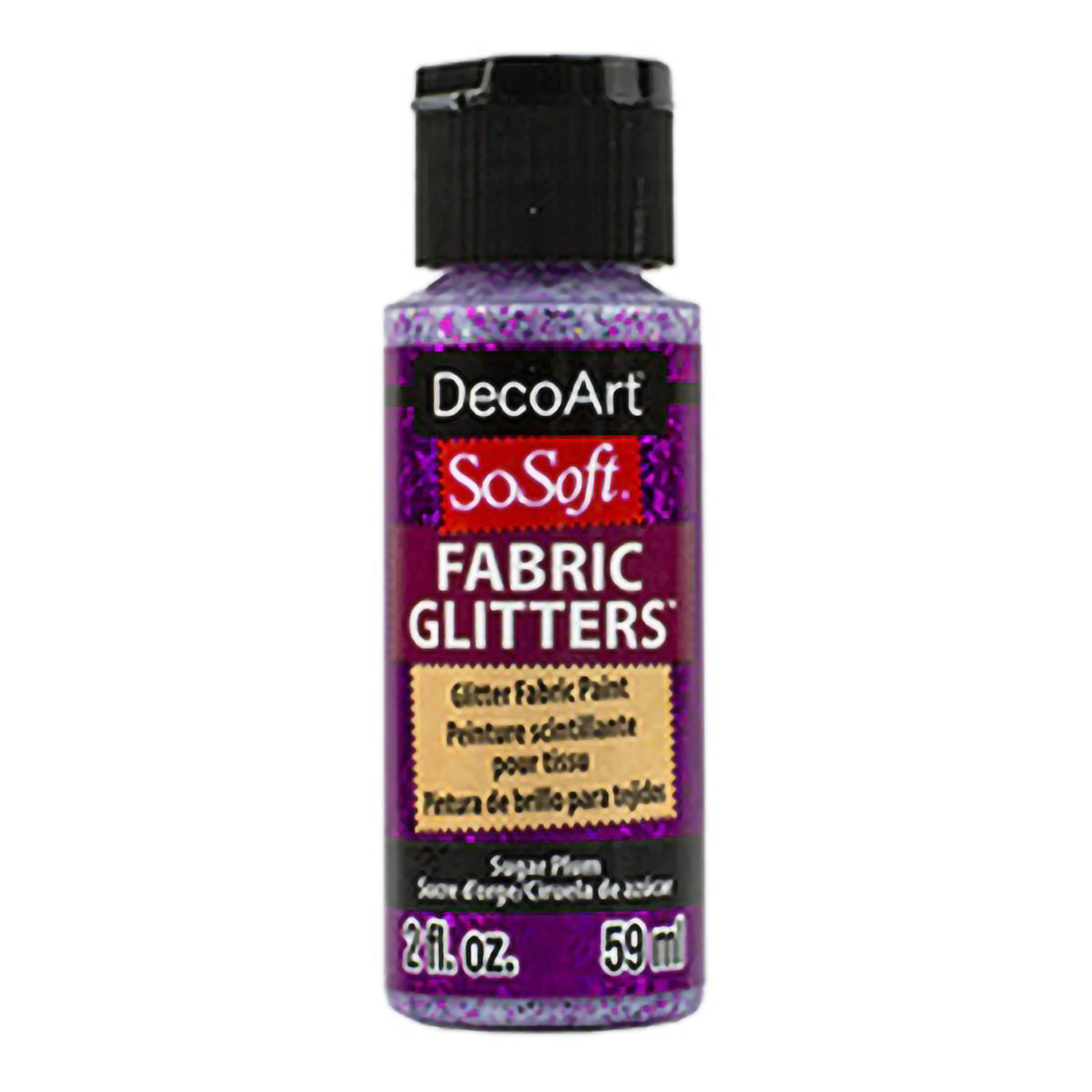 SOSOFT GLITTERS 2oz SUGAR PLUM