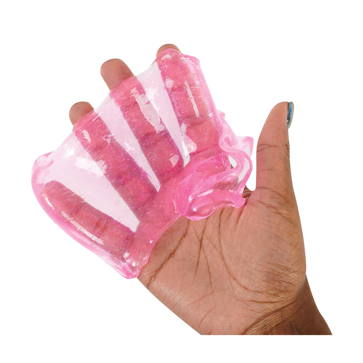 LIQUID GLASS THINKING PUTTY 4&#39;&#39; ROSE LAGOON