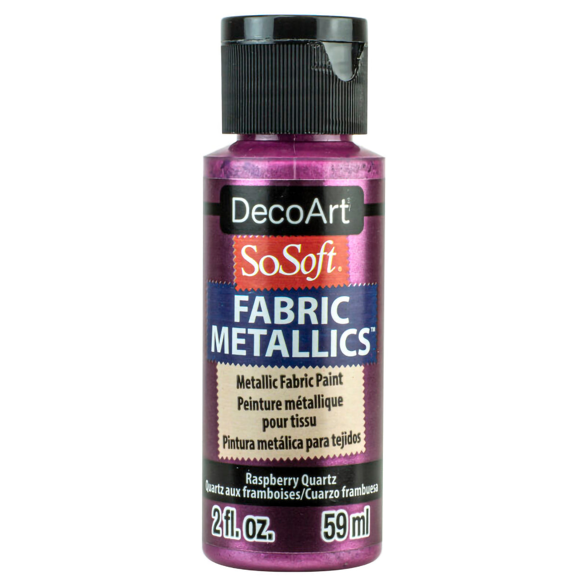 SOSOFT METALLICS 2oz RASPBERRY QUARTZ