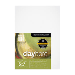 CLAYBORD 1/8&#39;&#39; FLAT 5X7 3PK