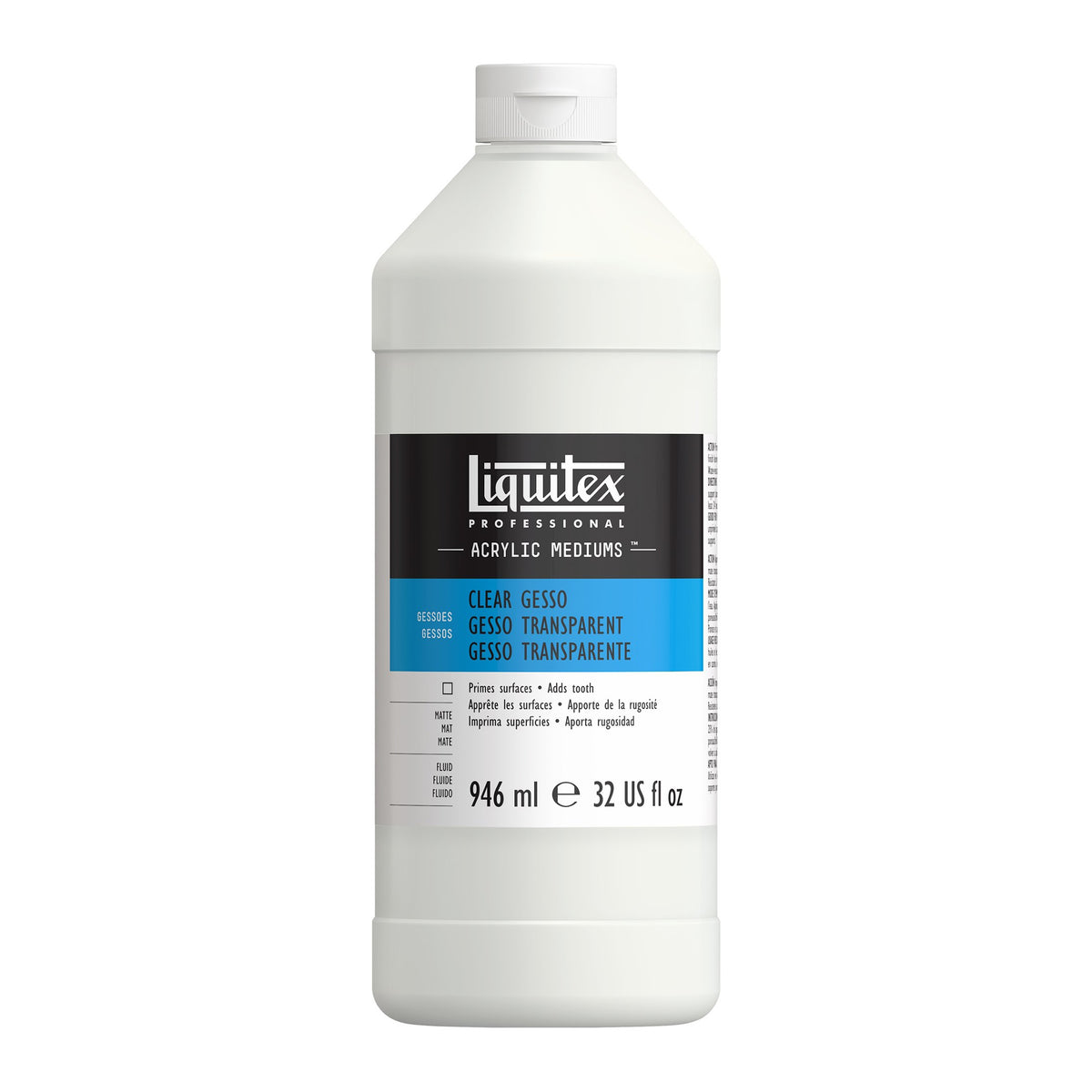 LIQUITEX PROFESSIONAL CLEAR GESSO 32oz