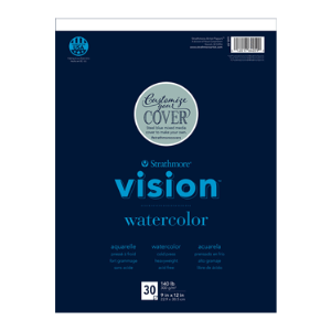 VISION WATERCOLOR PAD #140 11x14