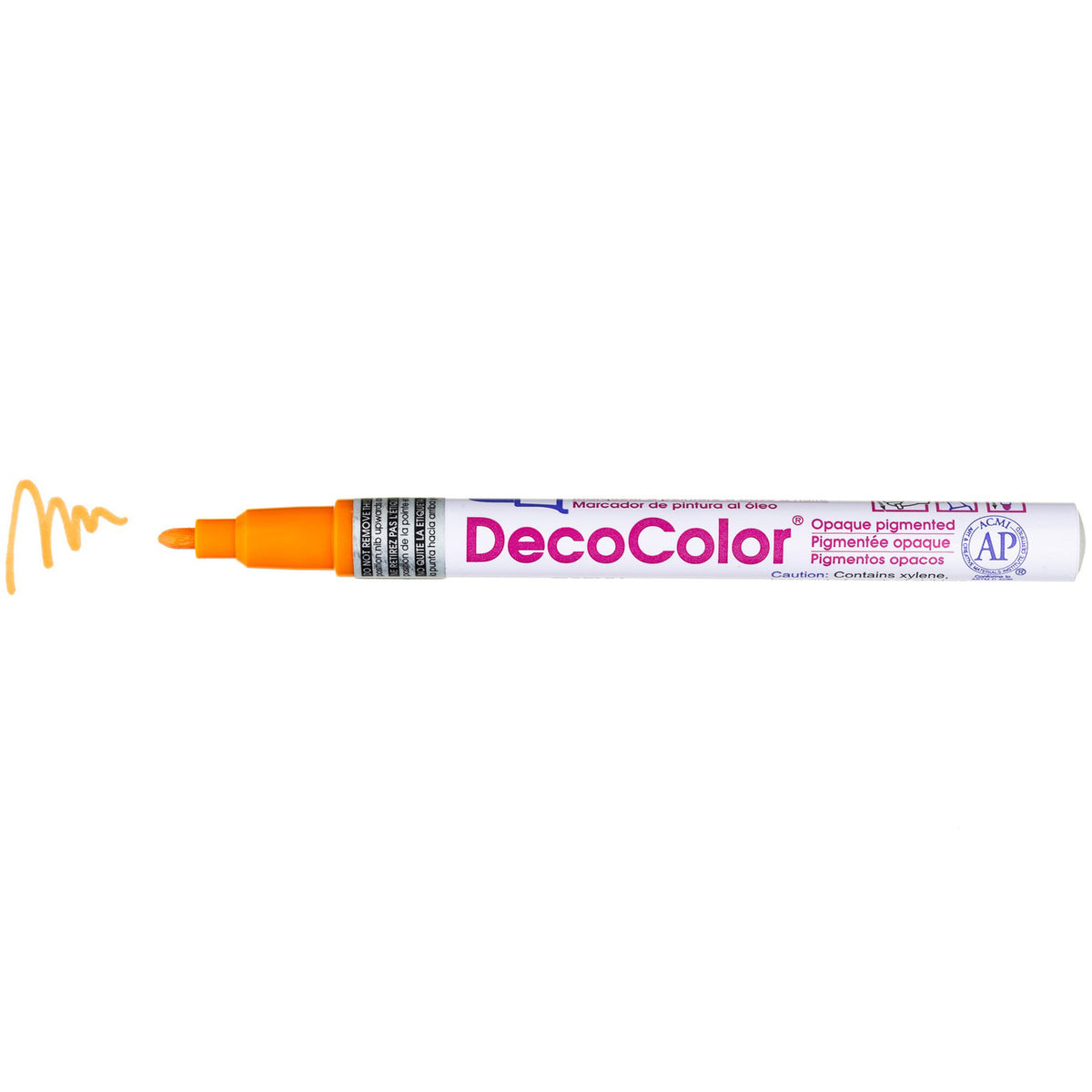 DECOCOLOR PAINT MARKER FINE POINT ORANGE