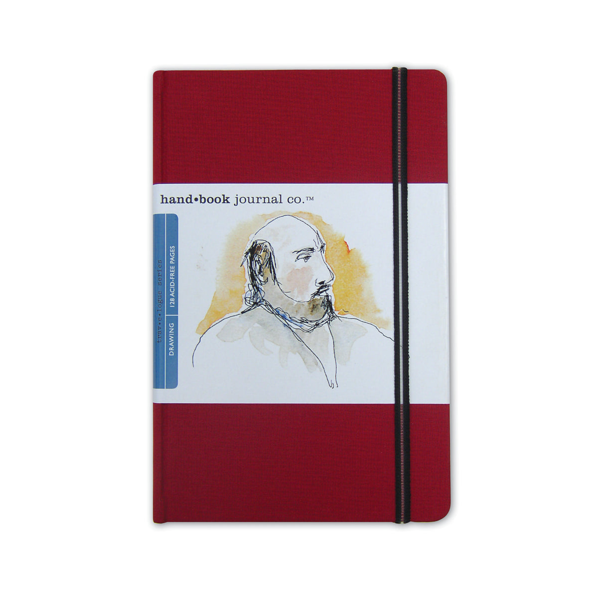 TRAVELOGUE JOURNAL PORTRAIT 8.25X5.5 RED