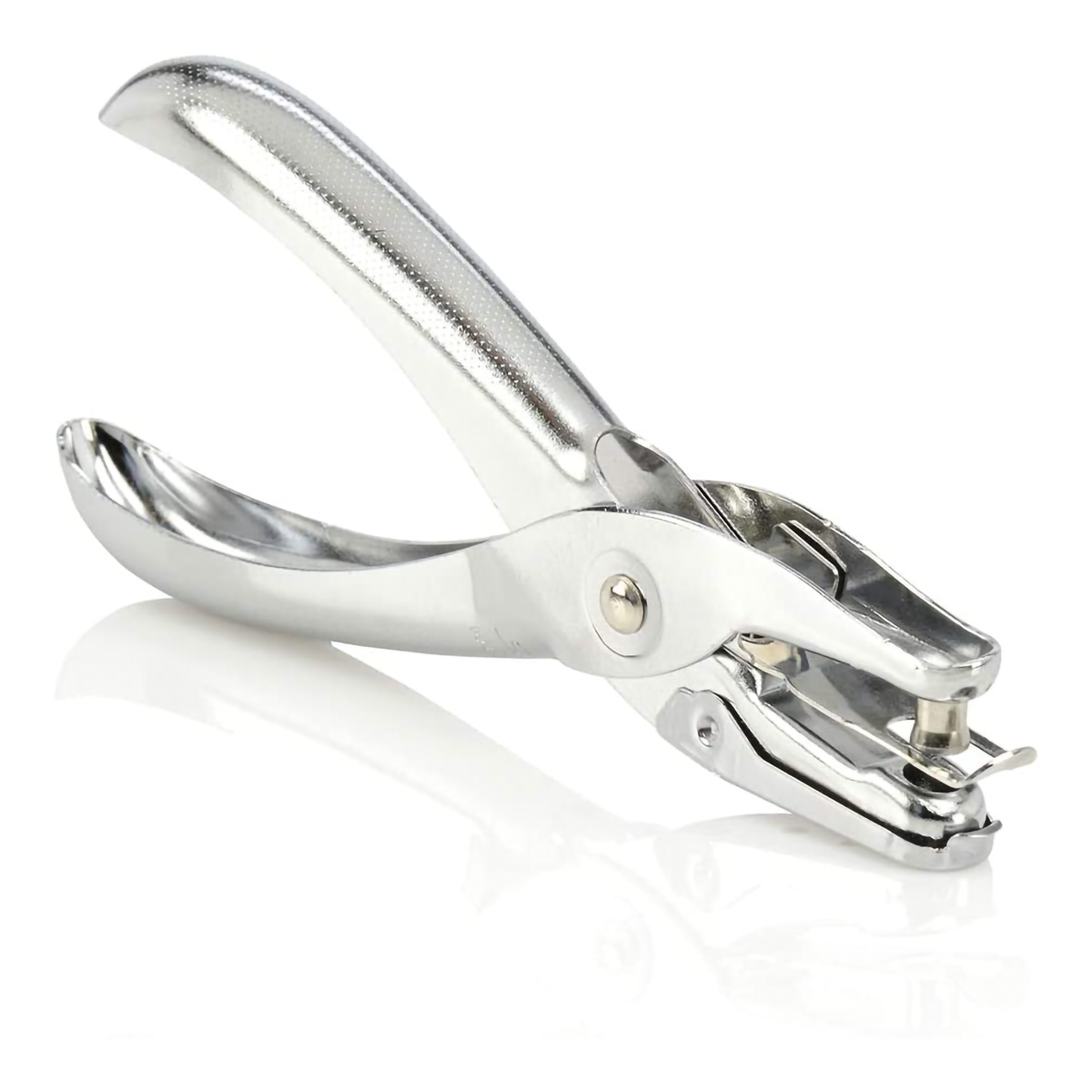 ONE-HOLE PUNCH CHROME
