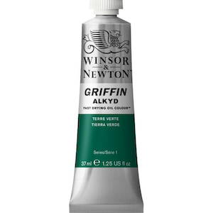 W&amp;N GRIFFIN ALKYD OIL COLOR 37ml TERRE VERTE